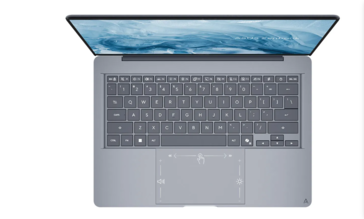 Tastiera e trackpad dell’Asus Zenbook 14