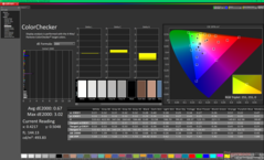 ColorChecker dopo la calibrazione (sRGB)