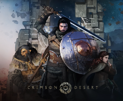 Kliff e i suoi alleati Greymane sono pronti. Inizia il conto alla rovescia per l'uscita di Crimson Desert nel 2026. (Fonte: Sony)