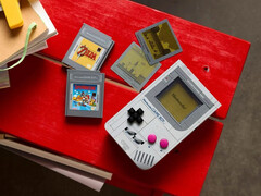 Il Lego Game Boy viene fornito con le cartucce costruibili di Super Mario e Zelda nella confezione. (Fonte: Lego)