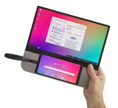 Il NexPad ha un display da 12 pollici e pesa oltre 750 g senza il suo cavalletto. (Fonte: Nex Computer)