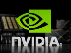 Nvidia farà debuttare due nuove funzionalità guidate dall&#039;intelligenza artificiale alla Gamescom di quest&#039;anno. Nella foto: il logo stilizzato di Nvidia. (Fonte immagine: Mariia Shalabaieva su Unsplash)