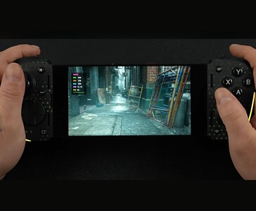 Il gameplay di Resident Evil Requiem in esecuzione su Android tramite l'emulazione PC utilizzando un controller di gioco mobile.