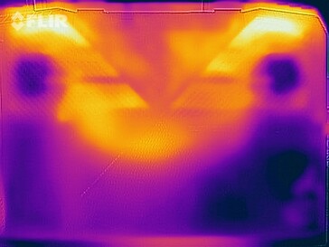 Mappa del calore lato inferiore (stress test)