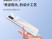 Lo Xiaomi Civi 1S nella sua colorazione 'Miracle Sunshine'. (Fonte immagine: Xiaomi)