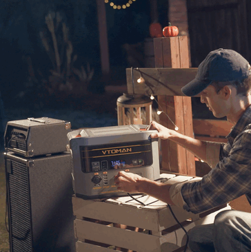 La centrale elettrica portatile Vtoman FlashSpeed 2400 è espandibile fino a una capacità di 2.816 Wh