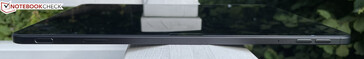 In alto: pulsante Smart, microfono, dual SIM ibrida, microfono, bilanciere del volume