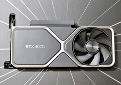 La RTX 4070 di GeForce dovrebbe avere le stesse prestazioni della RTX 3080. (Fonte: @GiannisDavid)