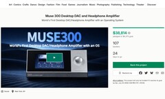 Stato della raccolta fondi su Kickstarter per il Muse 300 al 30 giugno 2026