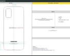 A schematic for the upcoming Samsung phone. (Source: FCC via NashvilleChatter)