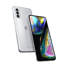 Il Moto G82 5G è disponibile al lancio nelle colorazioni Meteorite Gray e White Lily. (Fonte: Motorola)
