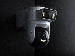 Smart Solar Camera 4 Pro Dual-Camera Edition è ora disponibile per l’acquisto. Nell’immagine: una foto promozionale che evidenzia la classificazione IP66.