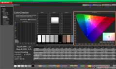 ColorChecker prima della calibrazione (sRGB)
