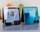 Samsung Galaxy Z Flip7 (destra) a confronto con Flip7 FE (sinistra)