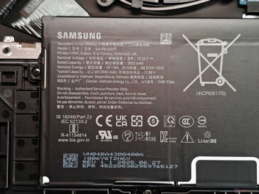 Specifiche della batteria