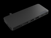 La USB-C Slim Travel Dock arriverà nello stesso mese della più costosa USB-C Dual Display Travel Dock. (Fonte: Lenovo)