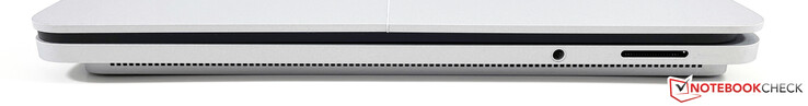 Lato destro: 3,5 mm stereo, Surface Connect