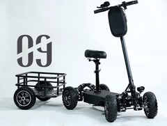 Zebra09: e-scooter su quattro ruote