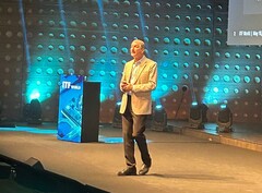 Mark Papermaster, CTO di AMD, all&#039;evento ITF World (Fonte: imec Facebook)