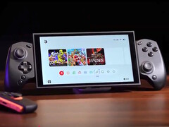 Il controller di gioco wireless Abxylute S8 si allunga per adattarsi alla Nintendo Switch e ad altri dispositivi mobili. (Fonte: Abxylute)