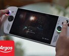 Palmare da gioco Asus ROG Xbox Ally mostrato con il logo Argos (Fonte immagine: Microsoft Xbox Gaming, Argos con modifiche)
