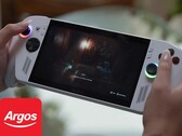 Palmare da gioco Asus ROG Xbox Ally mostrato con il logo Argos (Fonte immagine: Microsoft Xbox Gaming, Argos con modifiche)