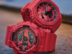 I nuovi orologi Casio G-Shock rossi (nella foto) sono ora disponibili negli Stati Uniti. (Fonte: Casio)