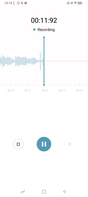 Il registratore audio stock. (Fonte: Sergey Tarasov - Notebookcheck)