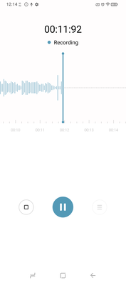 Il registratore audio stock. (Fonte: Sergey Tarasov - Notebookcheck)