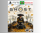 Prezzo di Ghost of Yotei Brazil (Fonte: Desertcart)