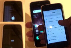 MIUI 11 è stato installato su un iPhone SE di prima generazione con l&#039;uso dell&#039;exploit checkm8. (Fonte immagine: Vimeo - modificato)