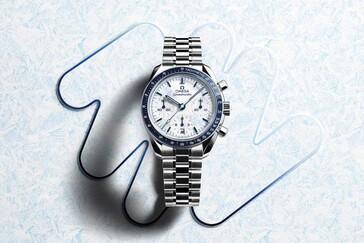 L'Omega Speedmaster Milano Cortina 2026 presenta una resistenza all'acqua di 10 bar (100 m) (Fonte: Omega)