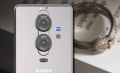 Un disegno e un video concettuale non ufficiale mostrano il Sony Xperia PRO I-II con doppio sensore da 1 pollice. (Fonte: Multi Tech Media/Unsplash - modificato)