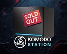 Banner che indica che la Steam Machine è esaurita presso Komodo Station