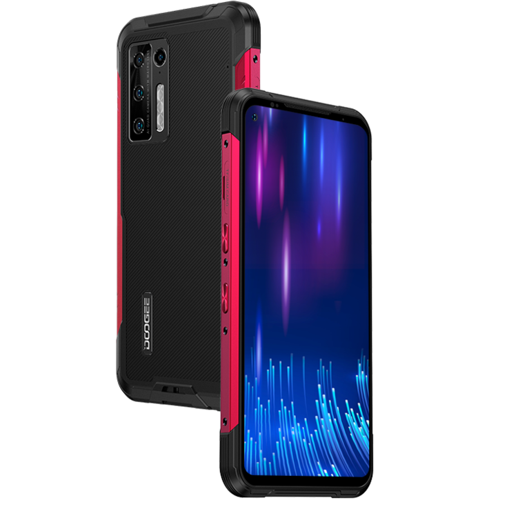 Il DOOGEE S97 Pro in Lava Red. (Fonte: DOOGEE)