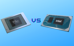 AMD Cezanne e Intel Tiger Lake si danno battaglia nel segmento dei 35 W TDP. (Fonte immagine: Intel/AMD con modifiche)