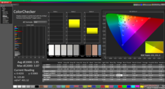 ColorChecker (rispetto a sRGB)