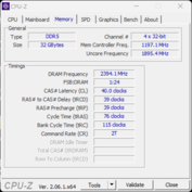 CPU-Z Memoria