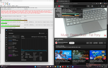 LatencyMon mostra lievi problemi di DPC, ma senza cadute di fotogrammi durante la riproduzione di video 4K60