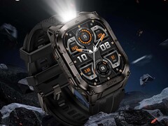 Lo smartwatch M4C ha una torcia LED dedicata (Fonte: Kospet)