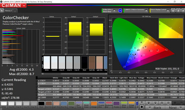 ColorChecker di fabbrica