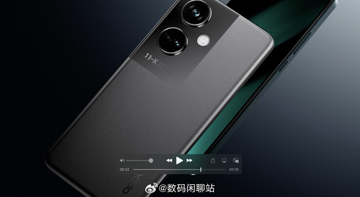 Il nuovo "OPPO K11" trapela in versione integrale. (Fonte: Digital Chat Station via Weibo)