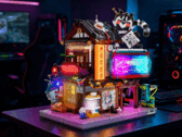 Il nuovo negozio di manga di Lumibricks è illuminato