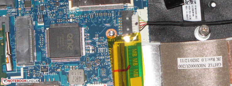 Un secondo SSD NVMe potrebbe essere installato.