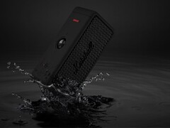 L'edizione Diamond Jubilee del diffusore Bluetooth Marshall Emberton ha una finitura completamente nera. (Fonte: Marshall)