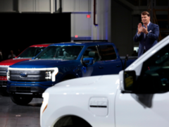 Ford sta producendo il pick-up F-150 Lightning con veicoli che dovrebbero essere spediti nei &quot;prossimi giorni&quot;. (Fonte: Ford)