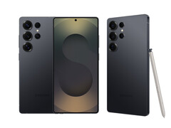 Galaxy S25 Ultra è già disponibile all'acquisto nei colori Titanium Jetblack (nella foto) e Titanium Black. (Fonte: Samsung)