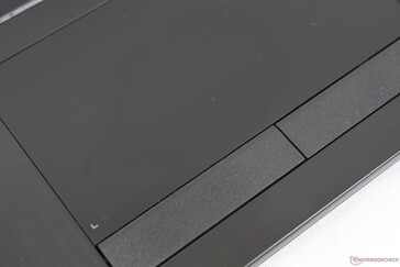 La superficie del touchpad è più appiccicosa che sulla maggior parte degli altri portatili