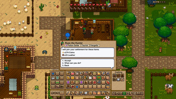 Nella foto: uno screenshot di gioco tratto da Necesse.