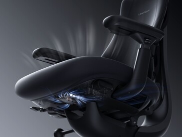 Ventilazione del sedile nel LiberNovo Omni Pro.